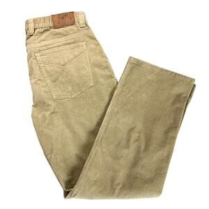 Mountain Khakis Canyon Corduroy Pants Mens 36x30 Tan Cotton Stretch Casual